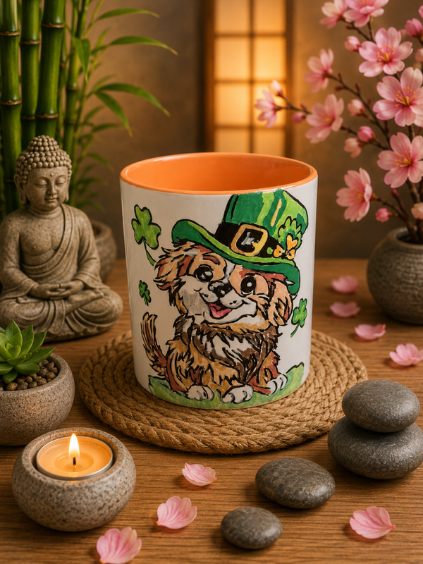 Tasse chien porte bonheur