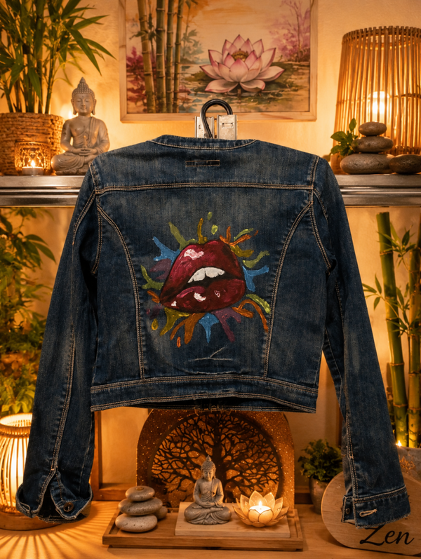 Veste en jean Bouche