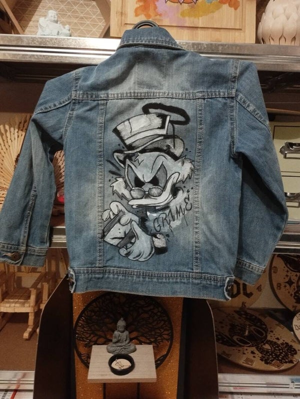 Veste en jean Picsou
