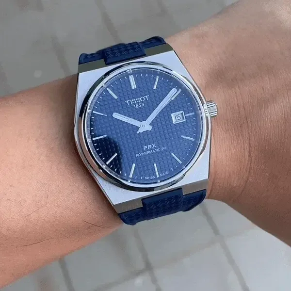 Tissot PRX rubber strap