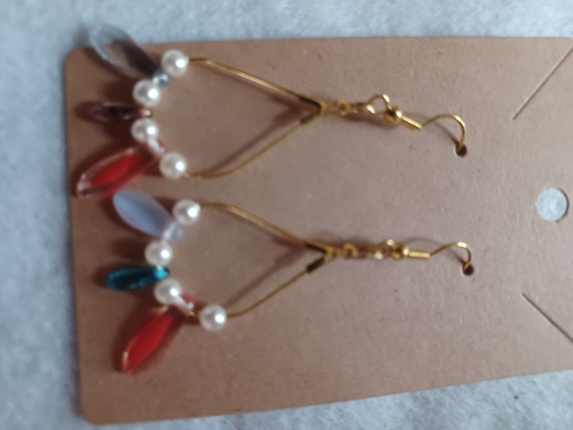 Dangle earrings