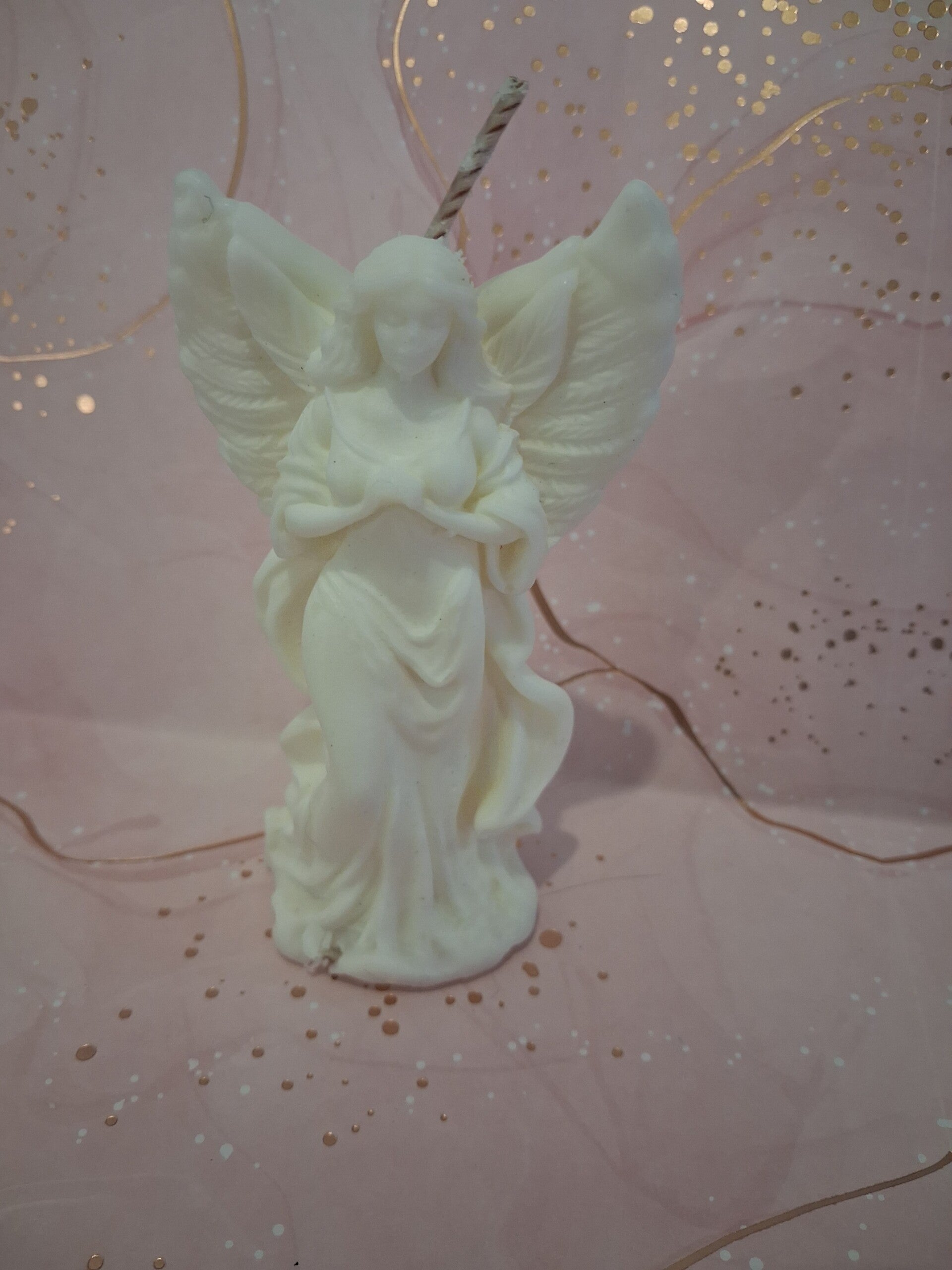 La Bougie "L'Ange Gardien" – Lumière de Protection et de Paix