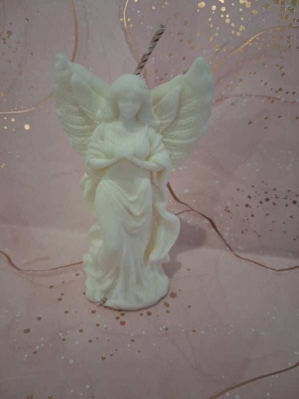 La Bougie "L'Ange Gardien" – Lumière de Protection et de Paix