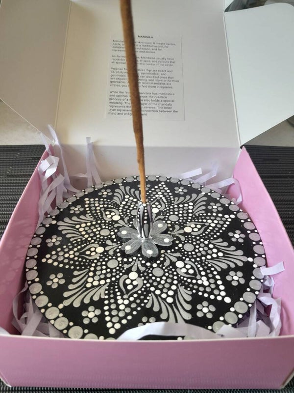Incense stick holder (silver)