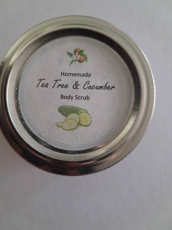 Tea Tree and Cucumber Body Scrub