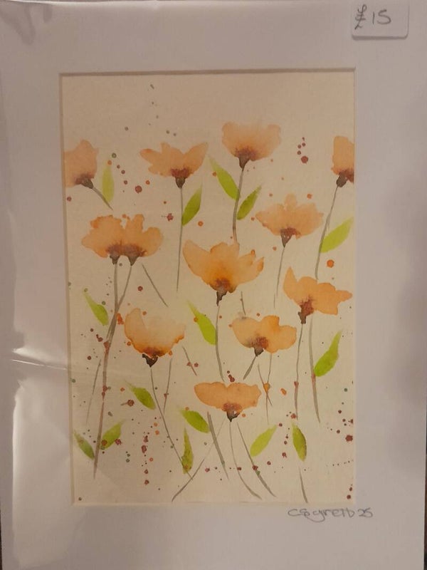 Orange Poppies