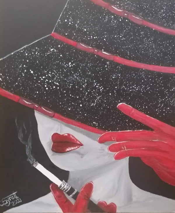 Lady in Red series number 3