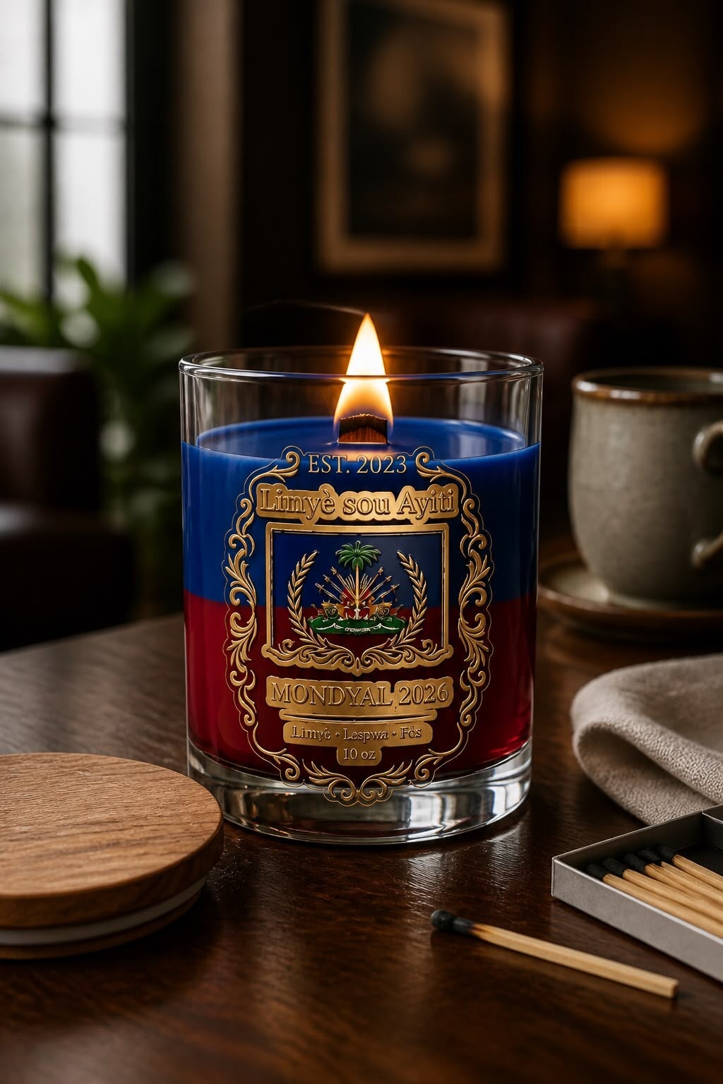 Limyè sou Ayiti Candle