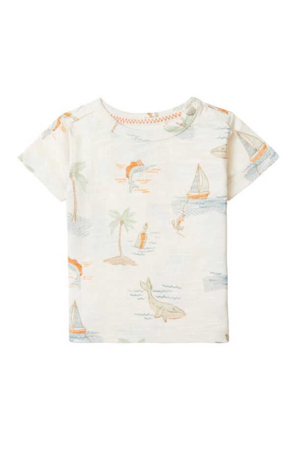 T-SHIRT BARAGA - WHISPER WHITE
