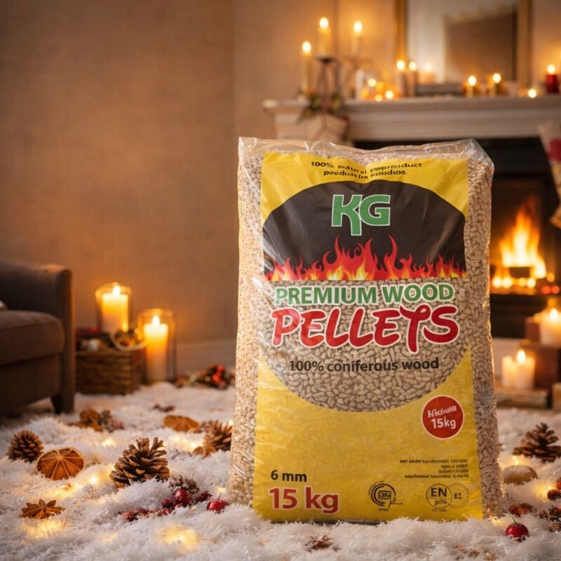 1 x Houtpellets KG Premium 1x70x15kg