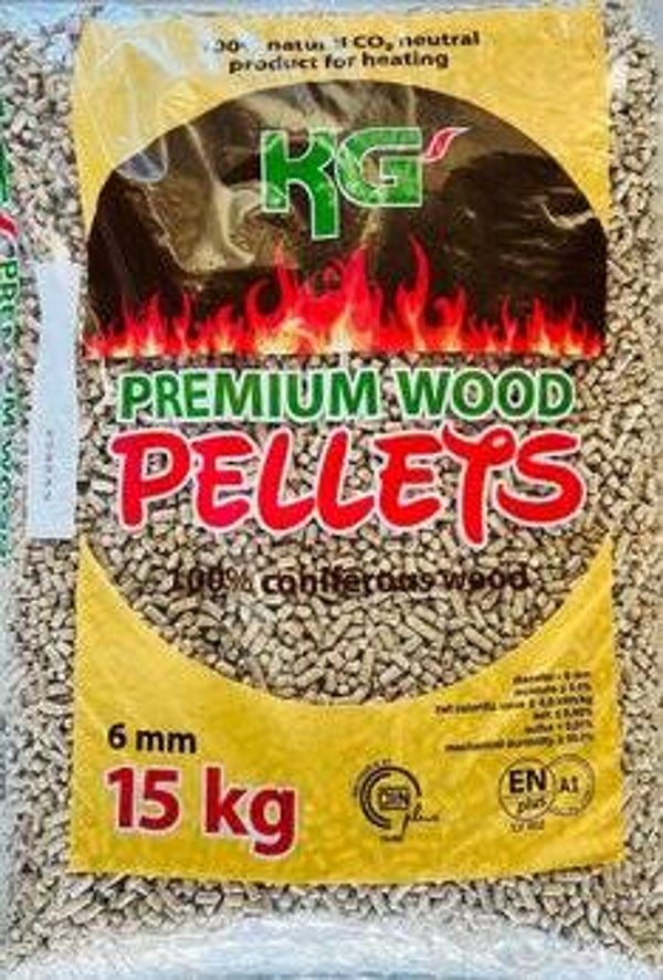 3 x Houtpellets KG PREMIUM 1x75x15kg