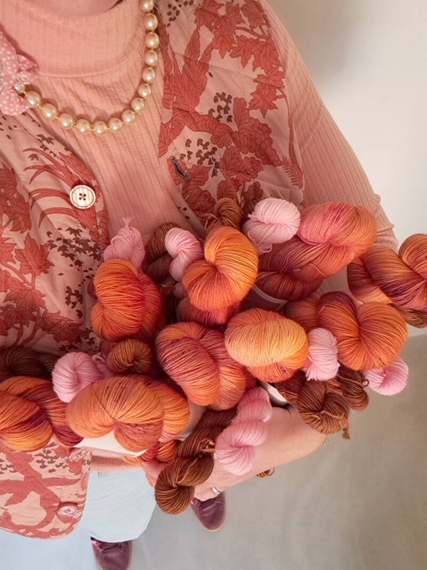 Sockset - Pink Pumpkin 💚
