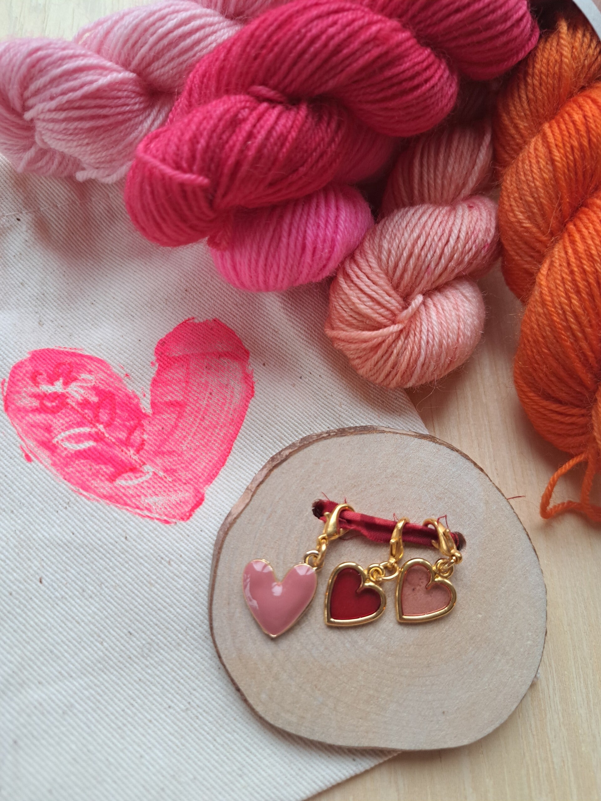 Setje progresskeepers Hartjes, variant 1