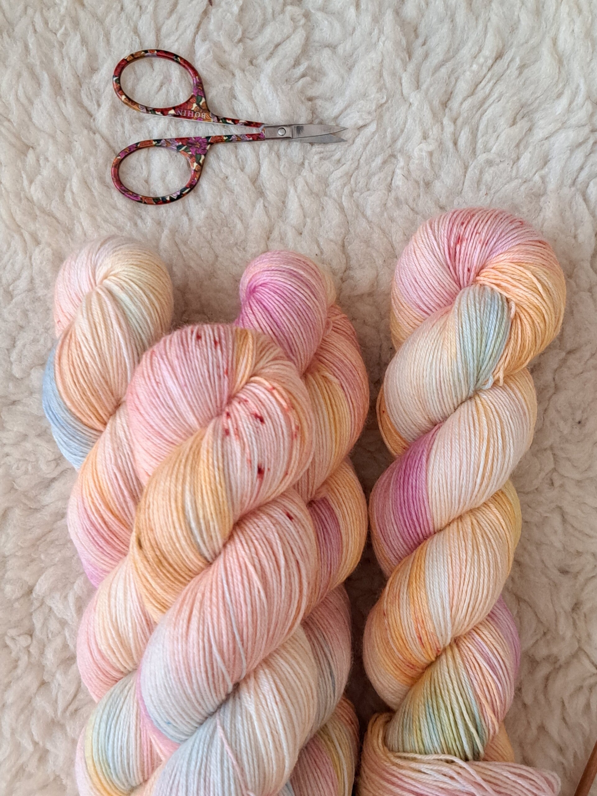 BFL sock 'Shoreline symphony' 💚