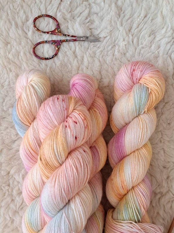 BFL sock 'Shoreline symphony' 💚