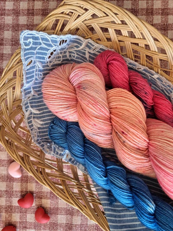 BFL sockset 'Salt & Strawberry' 💚