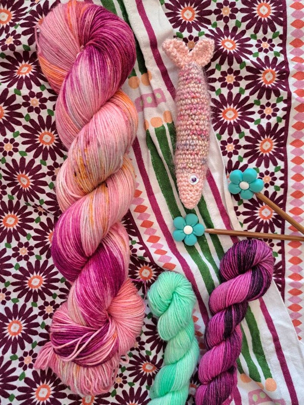BFL sockset 'Tropical Garden' 💚