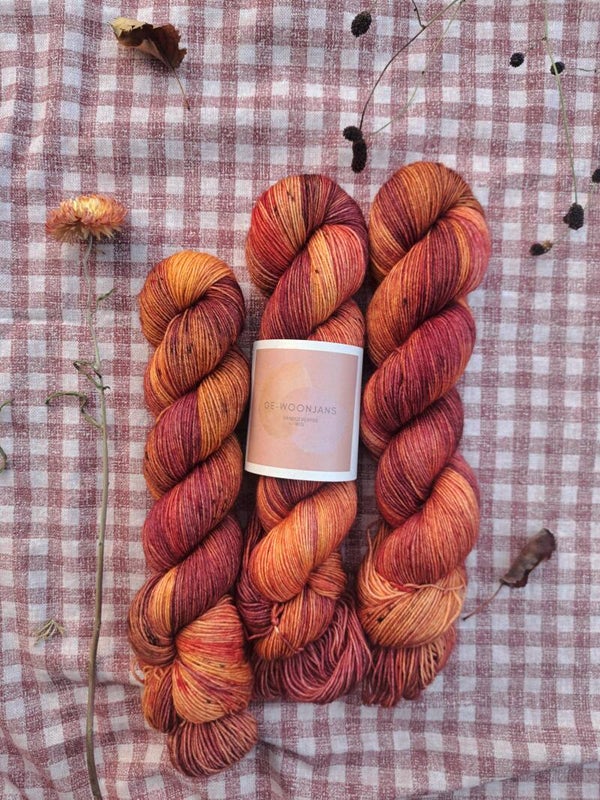 BFL sock 'Rustfire' 💚