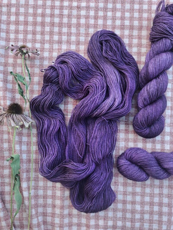 BFL sock 'Moody Purple' 💚