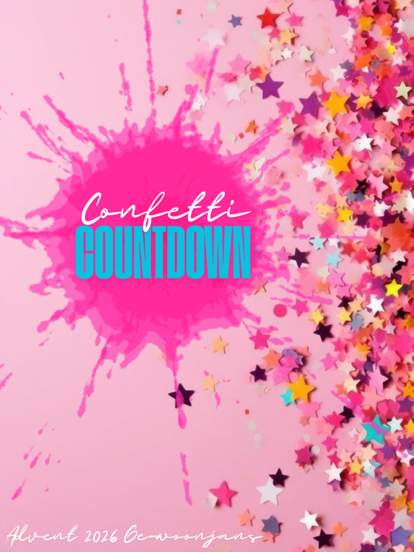 Adventkalender 2026 '24 Days of Joy' - Confetti Countdown