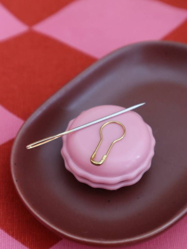 Naald magneet Macaron Roze