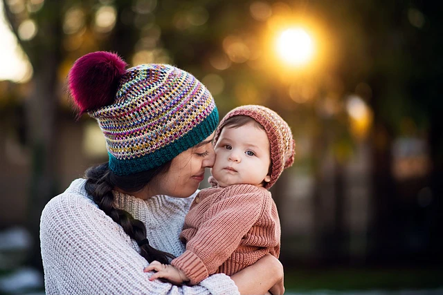 Sea Glass hat van Wool & Pine