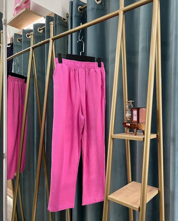 PANTALLONA LINO ROZE