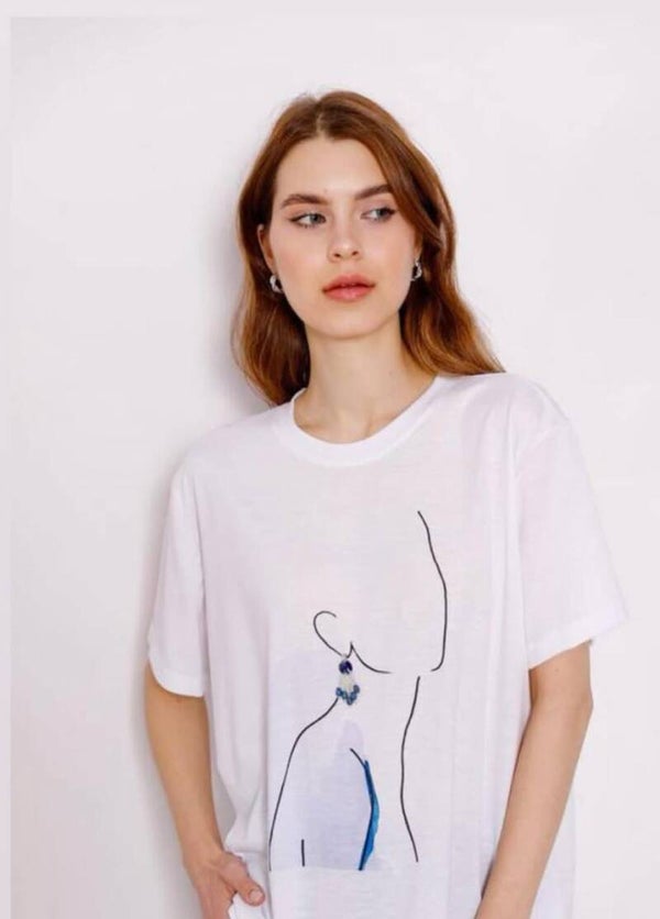 BLUZE ME PORTRET FEMRE