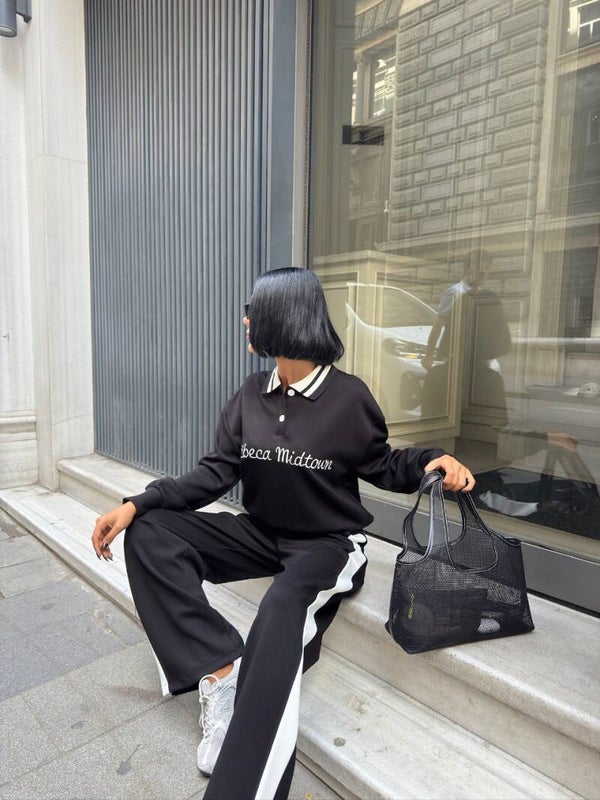 KOSTUM ZI SPORTIV TUTA DHE BLUZE ME JAKE S6K10262