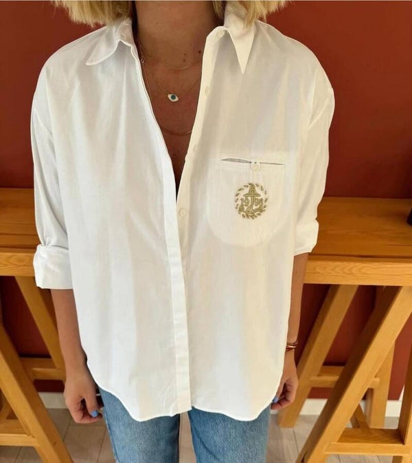 KEMISH E BARDH ME DIZAJN TE VOGEL NE XHEP