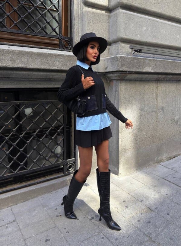 BLUZE E ZEZE ME KEMISHE S6K1374