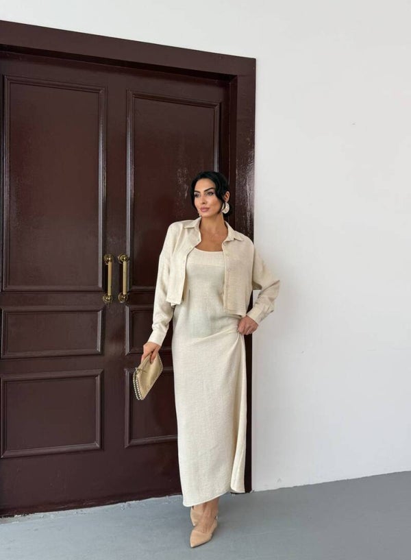 KOSTUM FUSTAN ME RRIPA DHE KEMISHE BEZHE 111215