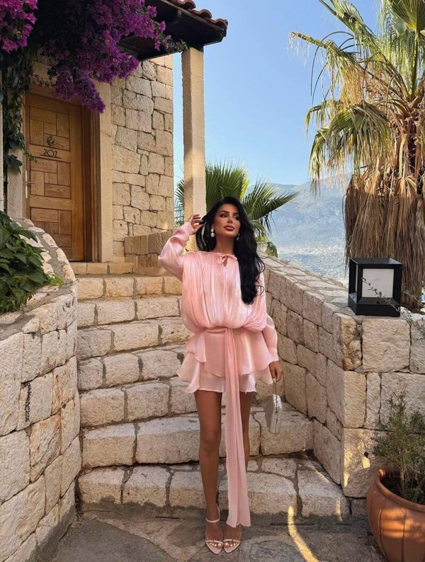 FUSTAN TYL ROZE 2937