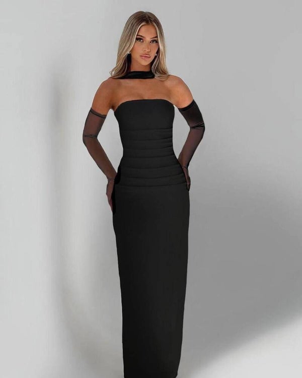 Fustan i Zi bust  me dorashka dhe shall 1415