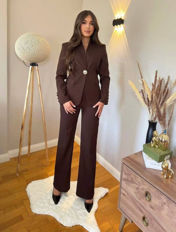 KOSTUM SERIOZ ME KOPSA GOLD KAF 111213