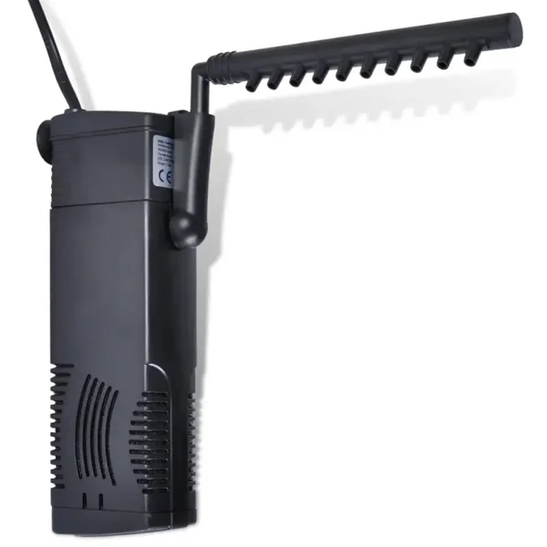 Pompe de filtration submersible pour aquarium – avec charbon actif