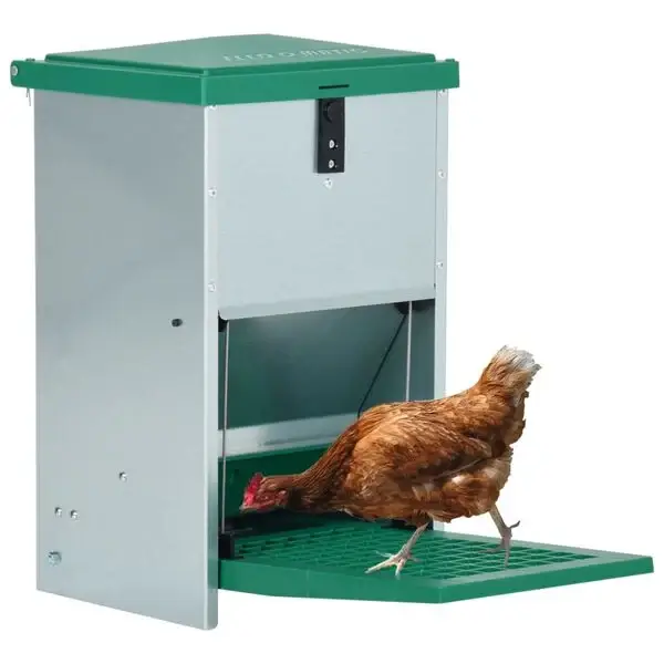 Mangeoire automatique anti-nuisibles pour volaille – 8 kg