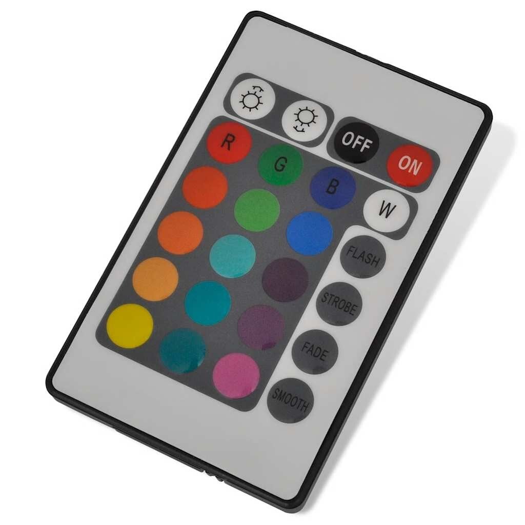 Lampe LED RGB submersible pour aquarium – 32 cm avec télécommande