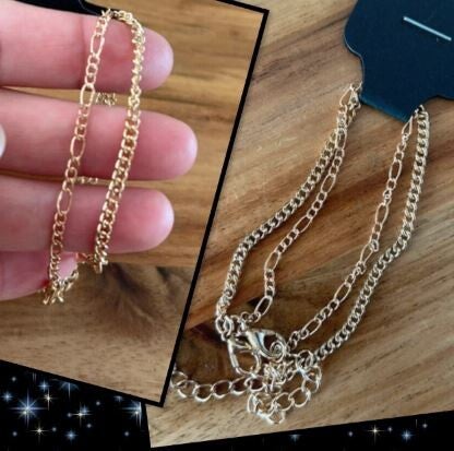 Gouden armbandjes - 2 stks