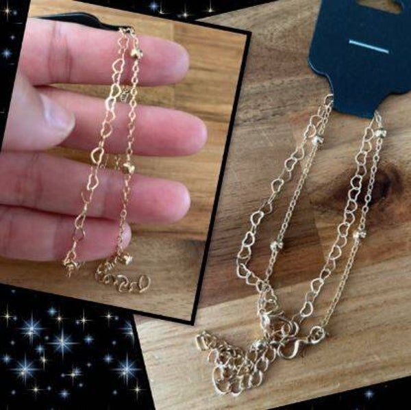 Gouden armbandjes - 2 stks