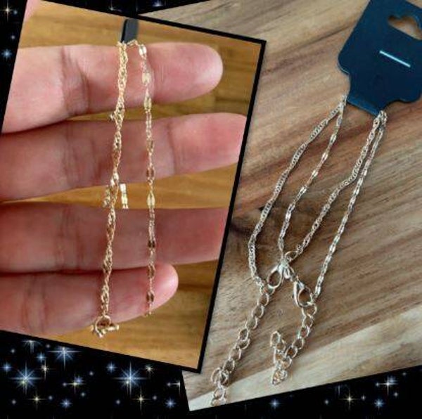 Gouden armbandjes - 2 stks