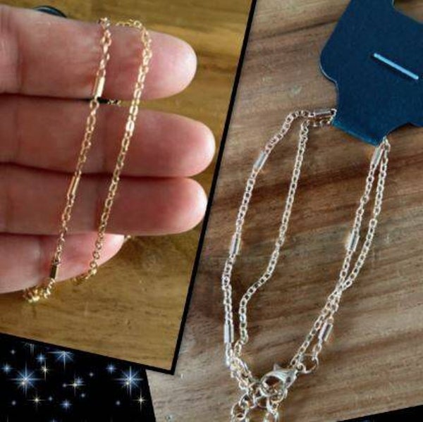 Gouden armbandjes - 2 stks