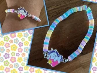 Unicorn armbandje