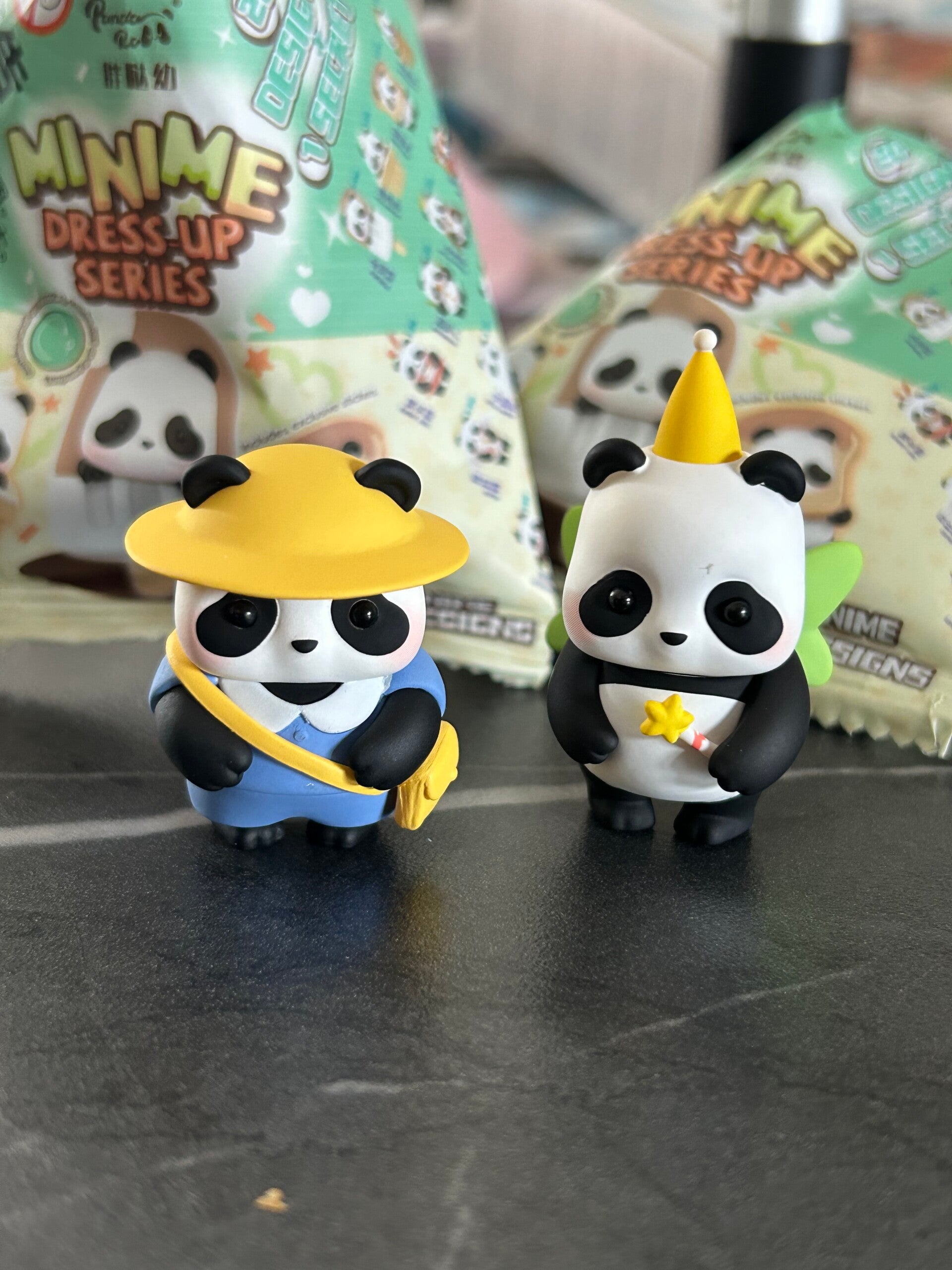 Panda: Mini Me - Dress Up (boer & fee) 2 stuks
