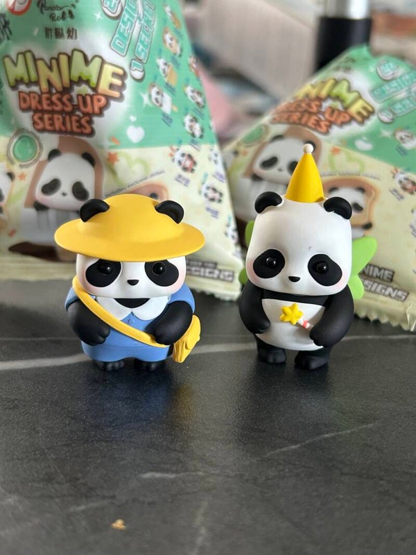 Panda: Mini Me - Dress Up (boer & fee) 2 stuks
