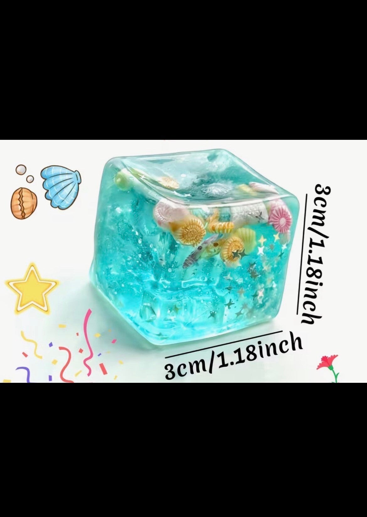 Ocean Squishy 3cm