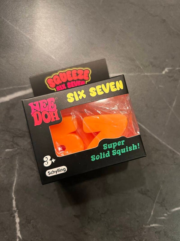 Nee Doh Squishy: Six Seven (6cm)