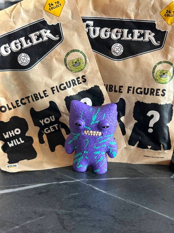 Fuggler Special Edition: *Rare* (secret!) Munch Munch Purple (6cm)