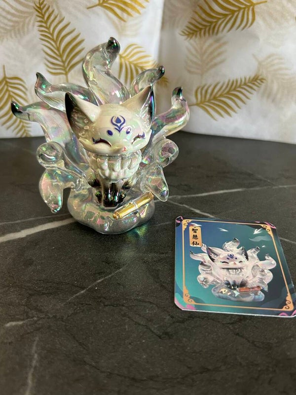 NineTailed Fox - Kyuubi: zwart (no box!) 7cm