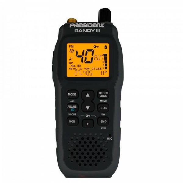 PRESIDENT RANDY III  - Portable CB 27Mhz